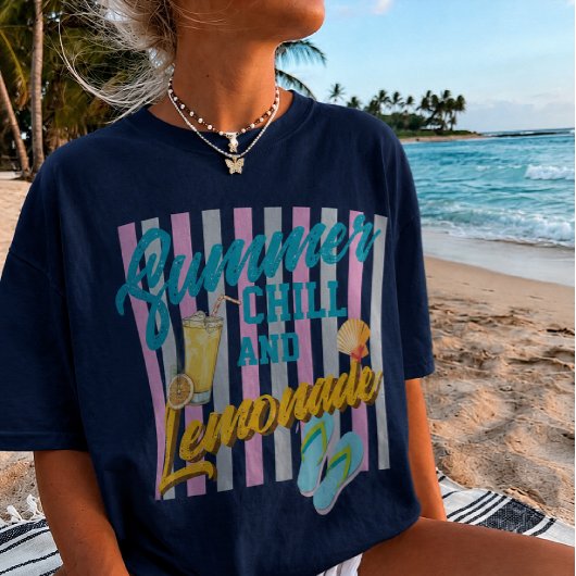 Zomerchill en limonade T-shirt