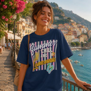 Zomerchill en limonade T-shirt