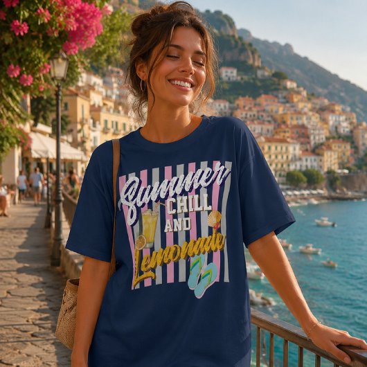 Zomerchill en limonade T-shirt