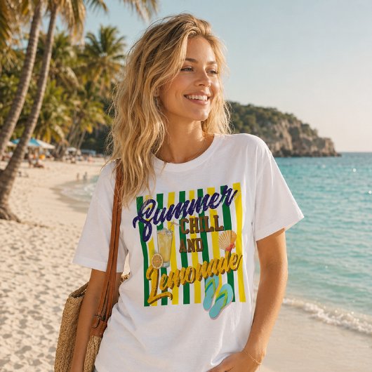 Zomerchill en limonade T-shirt