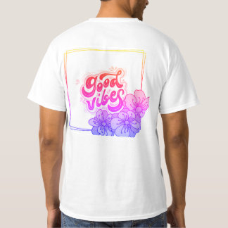 (*Zomerchill Vibe T-shirt – Lichtgewicht)