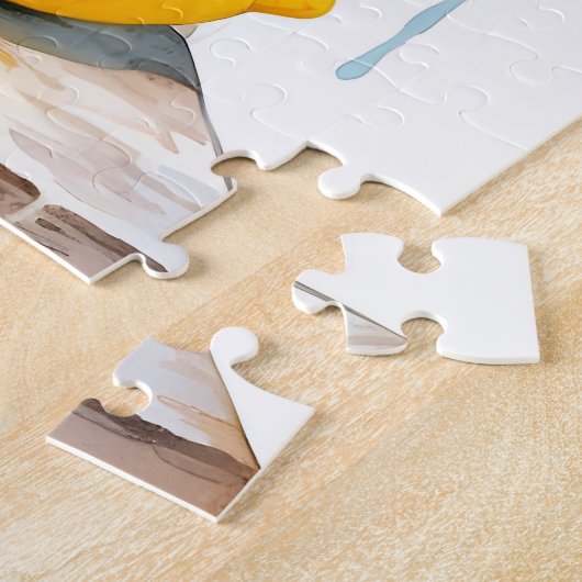 Zomercitroenbloesempot Legpuzzel (Zijkant)