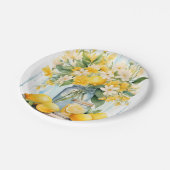 Zomercitroenbloesempot Papieren Bordje (Gekanteld)