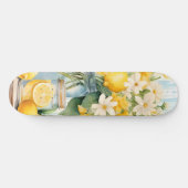 Zomercitroenbloesempot Persoonlijk Skateboard (Horizontaal)