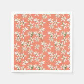 Zomercitroenbloesems servetten (Voorkant)