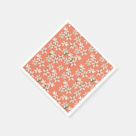 Zomercitroenbloesems servetten (Hoek)