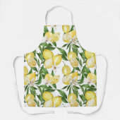 zomercitroenen en citroenbloesem schort (Voorkant)