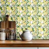 zomercitroenen en citroenbloesem tegeltje