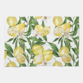 zomercitroenen en citroenbloesem theedoek (Horizontaal)