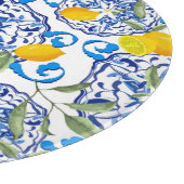 Zomercitrusvruchten, boho, bohaan, bloemMiddelland Snijplank (Hoek)