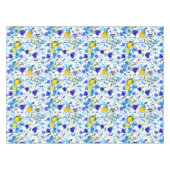 Zomercitrusvruchten, citroenen, Middellandse Zee m Tafelkleed (Voorkant (Horizontaal))