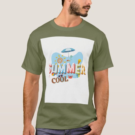 zomercol t-shirt (Voorkant)