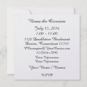 Zomercurriculum / Vakantie / Pensioenfeest Kaart (Achterkant)