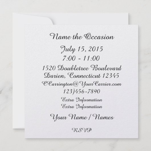 Zomercurriculumfeest Kaart (Achterkant)