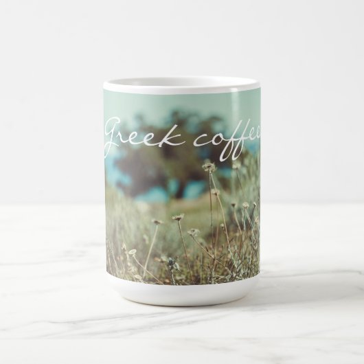 zomerdag aan de kust koffiemok (Center)