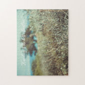 zomerdag aan de kust legpuzzel (Verticaal)