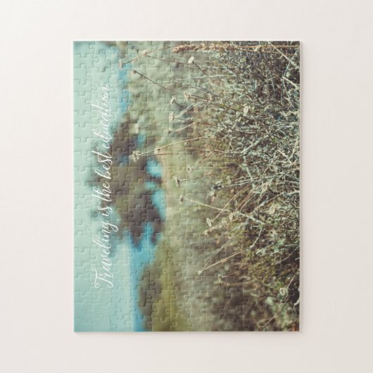 zomerdag aan de kust legpuzzel (Verticaal)