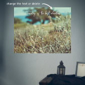 zomerdag aan de kust poster