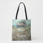 zomerdag aan de kust tote bag (Voorkant)