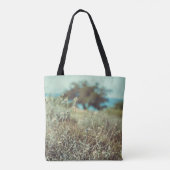 zomerdag aan de kust tote bag (Achterkant)