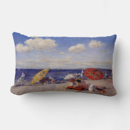 Zomerdag aan de Zee (Strandlandschap) Kussen