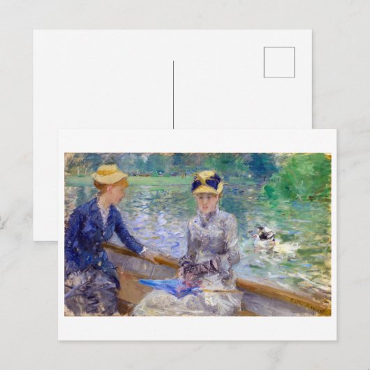 zomerdag | Berthe Morisot | Briefkaart (Voorkant / Achterkant)