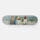 zomerdag in Brighton Beach (door E.H. Potthast) Persoonlijk Skateboard (Horizontaal)