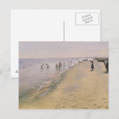 zomerdag in de zuidkust van Skagen, 1884 Briefkaart (Voorkant / Achterkant)