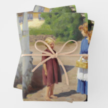 Zomerdag in Denemarken (door H.A. Brendekilde)