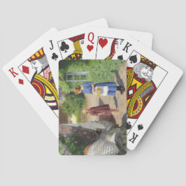 Zomerdag in Denemarken (door H.A. Brendekilde) Pokerkaarten