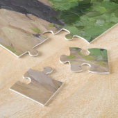 Zomerdag in Denemarken (moeder en dochter) Legpuzzel (Zijkant)