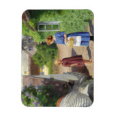 Zomerdag in Denemarken (moeder en dochter) Magneet (Verticaal)