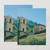 Zomerdag in Kotor - Montenegro RSVP Kaartje (Voorkant / Achterkant)