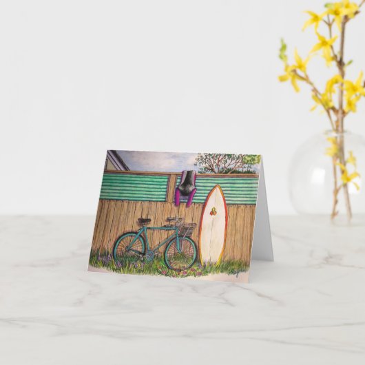 "Zomerdag" Kaart (Gele Bloem)