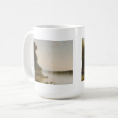 zomerdag op het Conesus-meer Koffiemok (Voorkant links)