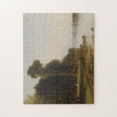 zomerdag op het Conesus-meer Legpuzzel (Verticaal)