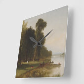 zomerdag op het Conesus-meer Vierkante Klok (Hoek)