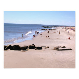 'Zomerdag op het strand'  Fotoprint Foto Afdruk