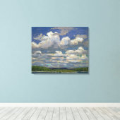 Zomerdag | Tom Thomson | Canvas Afdruk (Insitu (Houten vloer))