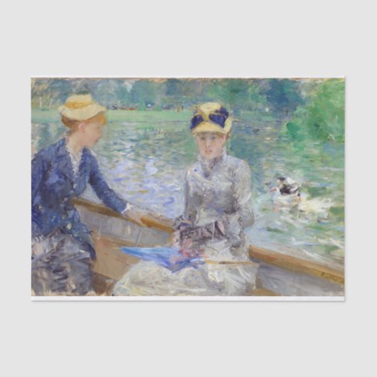 Zomerdag van Berthe Morisot Tissuepapier (Voorkant)