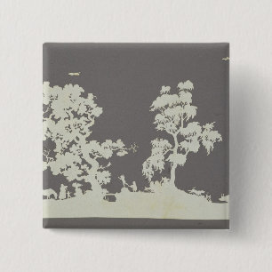 zomerdag vierkante button 5,1 cm