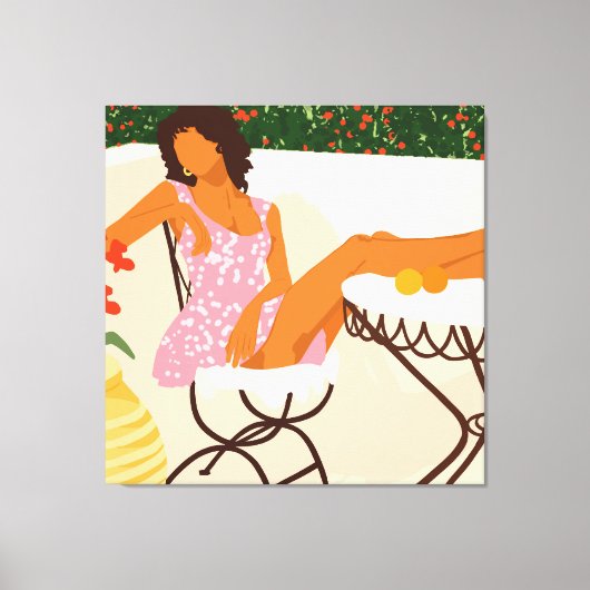 zomerdagdroom canvas afdruk (Voorkant)