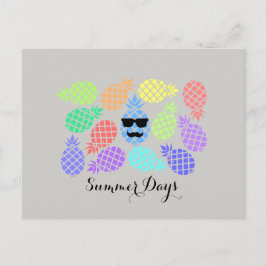 "Zomerdagen" Ananas Briefkaart