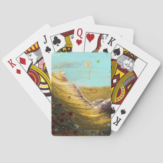 zomerdagen pokerkaarten (Achterkant)