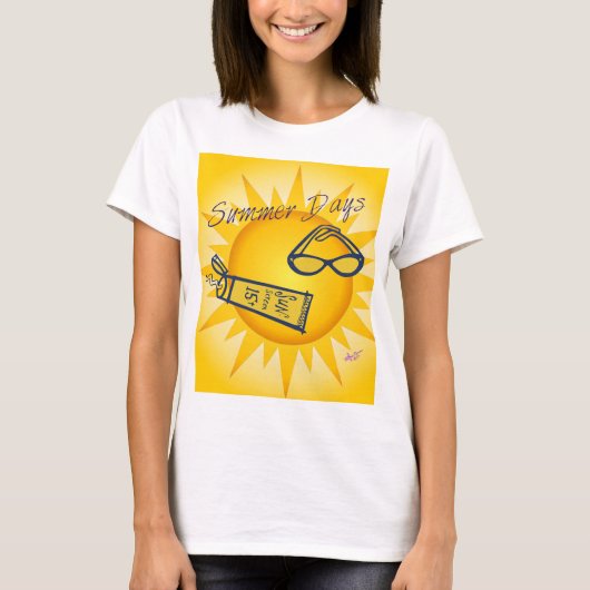 Zomerdagen Zonneschijn Tanktop (Voorkant)