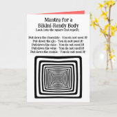 Zomerdieet Mantra Kaart (Gele Bloem)