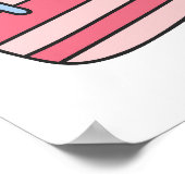 Zomerdoedels: witte achtergrond set. poster (Hoek)