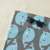 Zomerdolfijn kinder strandlaken (In situ)