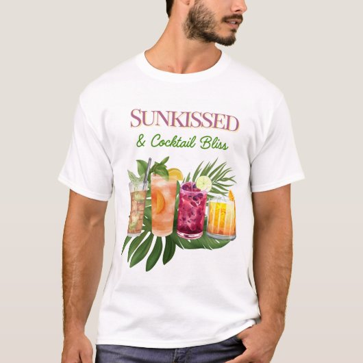 ZOMERDRANKJES T-SHIRT (Voorkant)