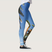 Zomere Palmbomen Leggings (Rechts)